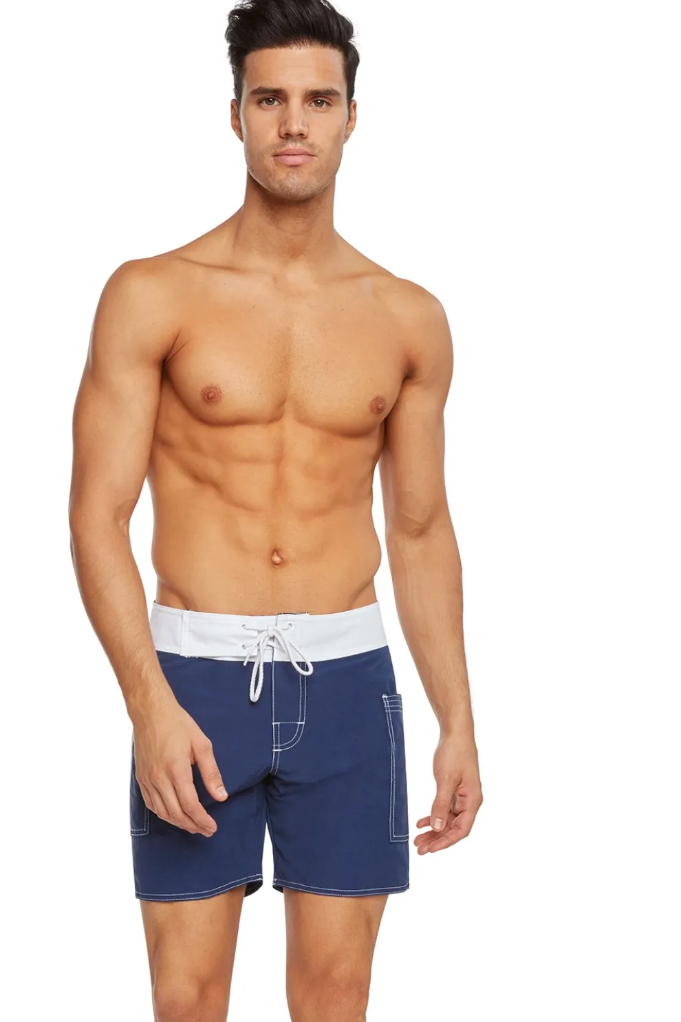 Banded Pocket Board - Navy